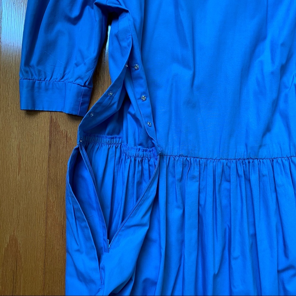 Vintage 70’s Albert Nipon Classic Cotton Dress - image 4